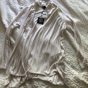 Bobeau cream cardigan